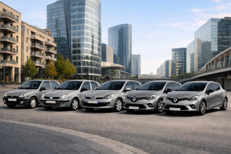 évolution Renault Clio