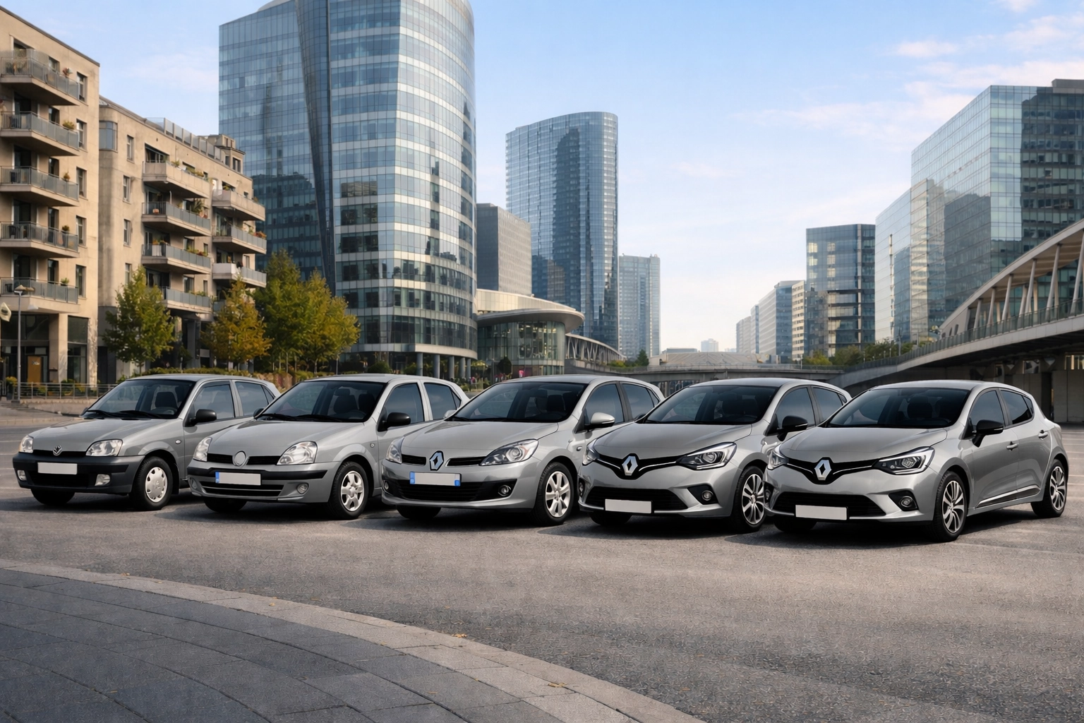 évolution Renault Clio