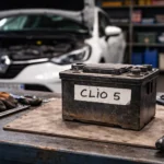 batterie usagée Clio