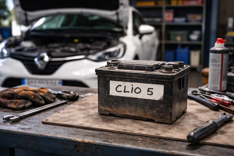 batterie usagée Clio