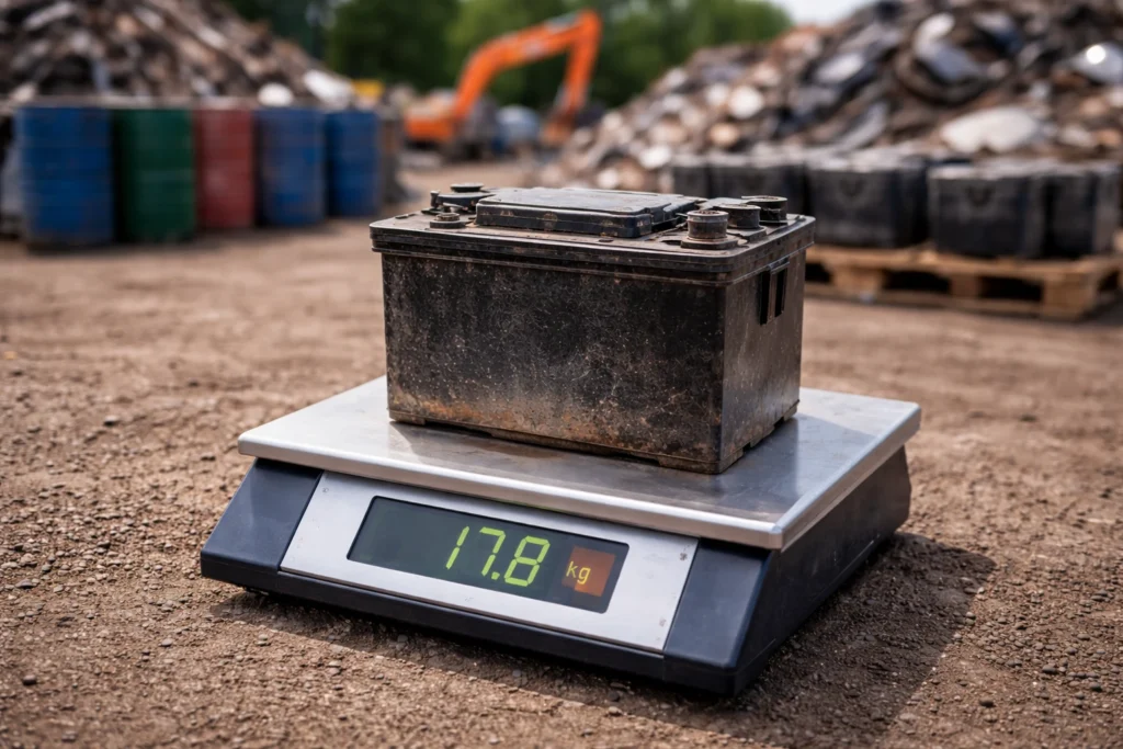 prix batterie au kilo