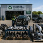 Centre de recyclage automobile durable
