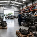Centre de recyclage automobile moderne